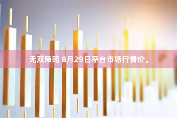 无双策略 8月29日茅台市场行情价。
